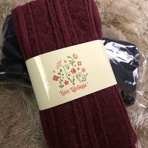 Women’s cable Knit Thigh High Socks - 2 pack